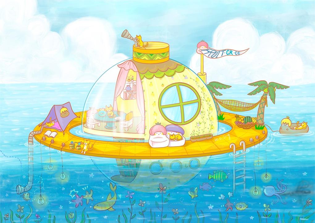 꿈의 바다 UFO Island